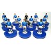 Subbuteo Andrew Table Soccer Everton 2020-21 on Classic Hasbro Bases